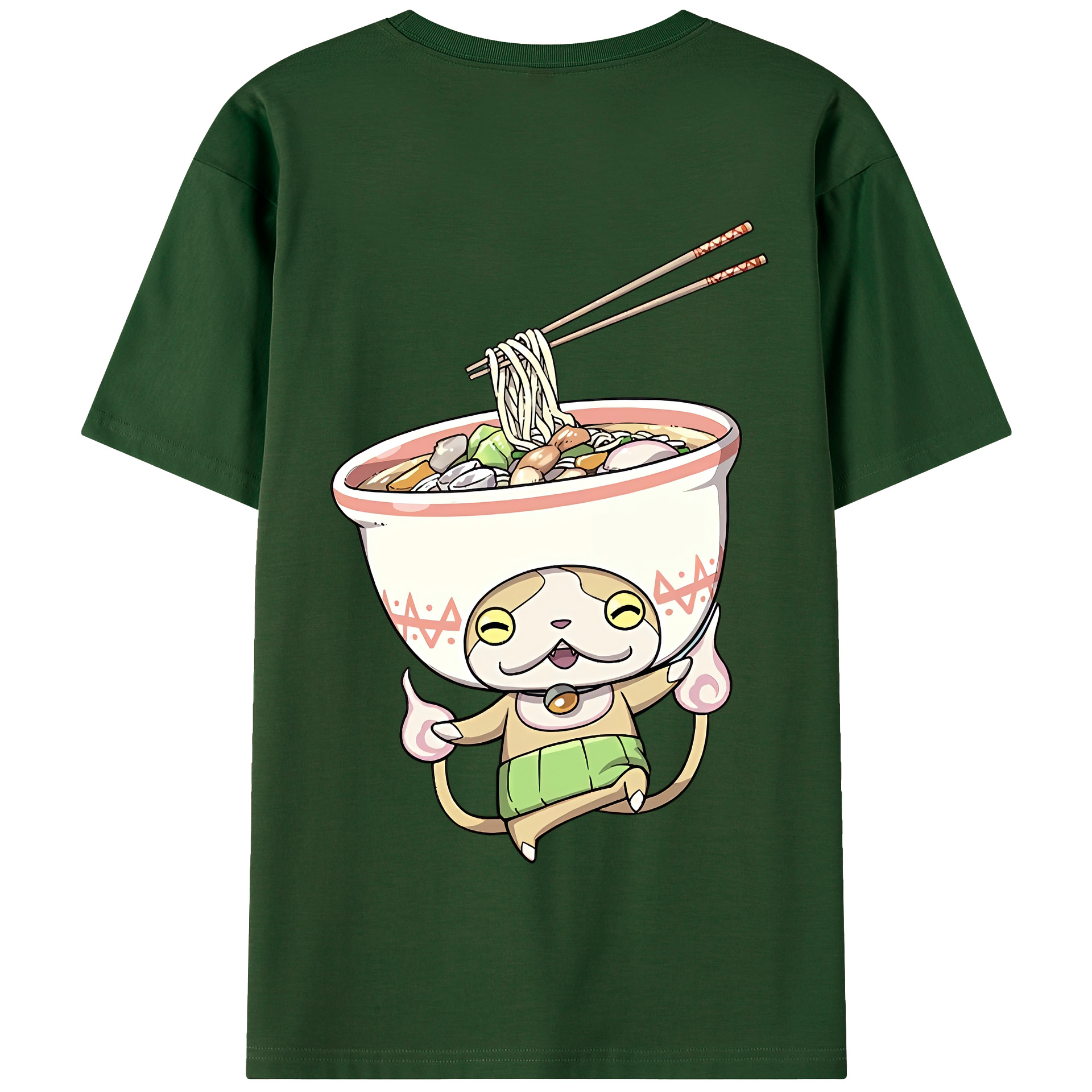 （画像用） 妖怪ウォッチ Yo-kai Watch 綿100％半袖Tシャツ（背面プリント）